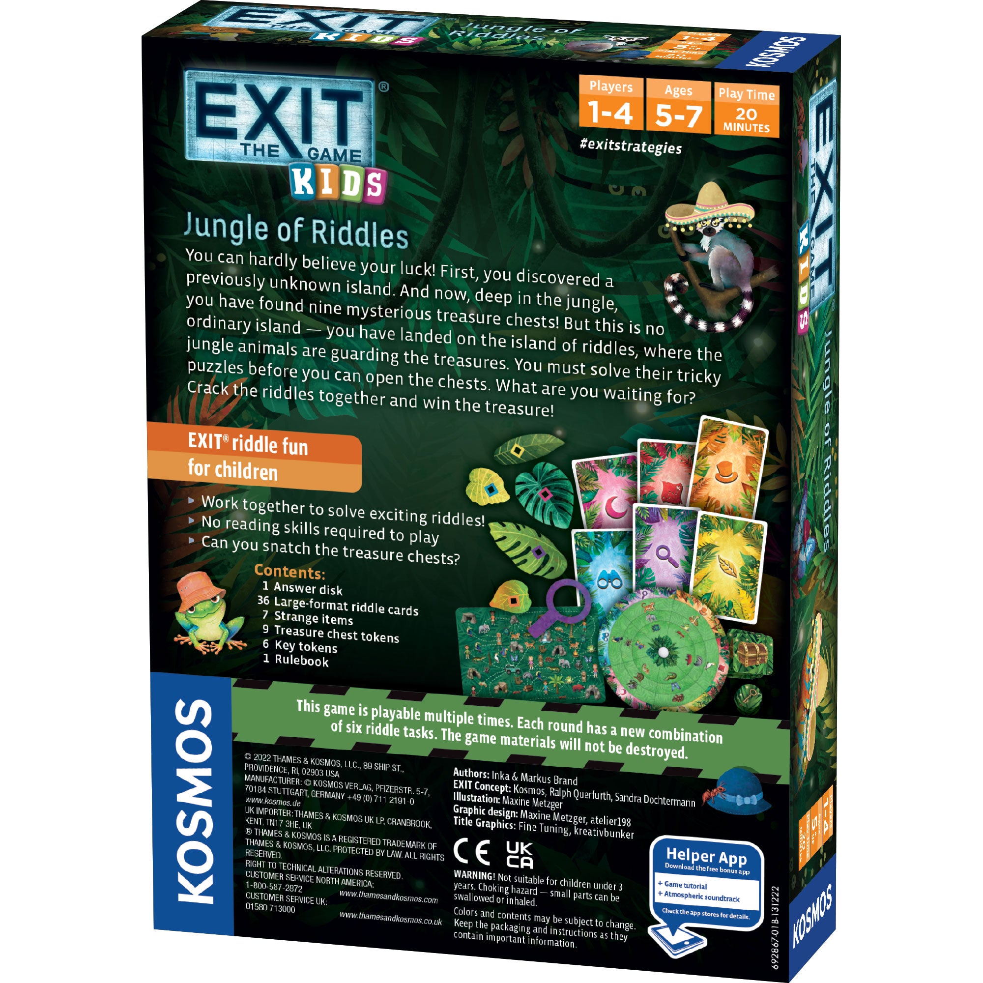 EXIT: The Game - Kids - Jungle of Riddles - Trinity Hobby