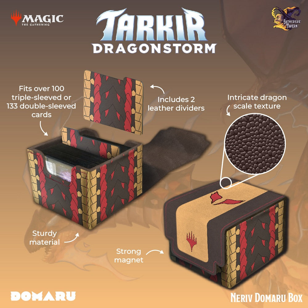 GATHERERS TAVERN MTG TARKIR DRAGONSTORM DOMARU BOX - NERIV - Trinity Hobby