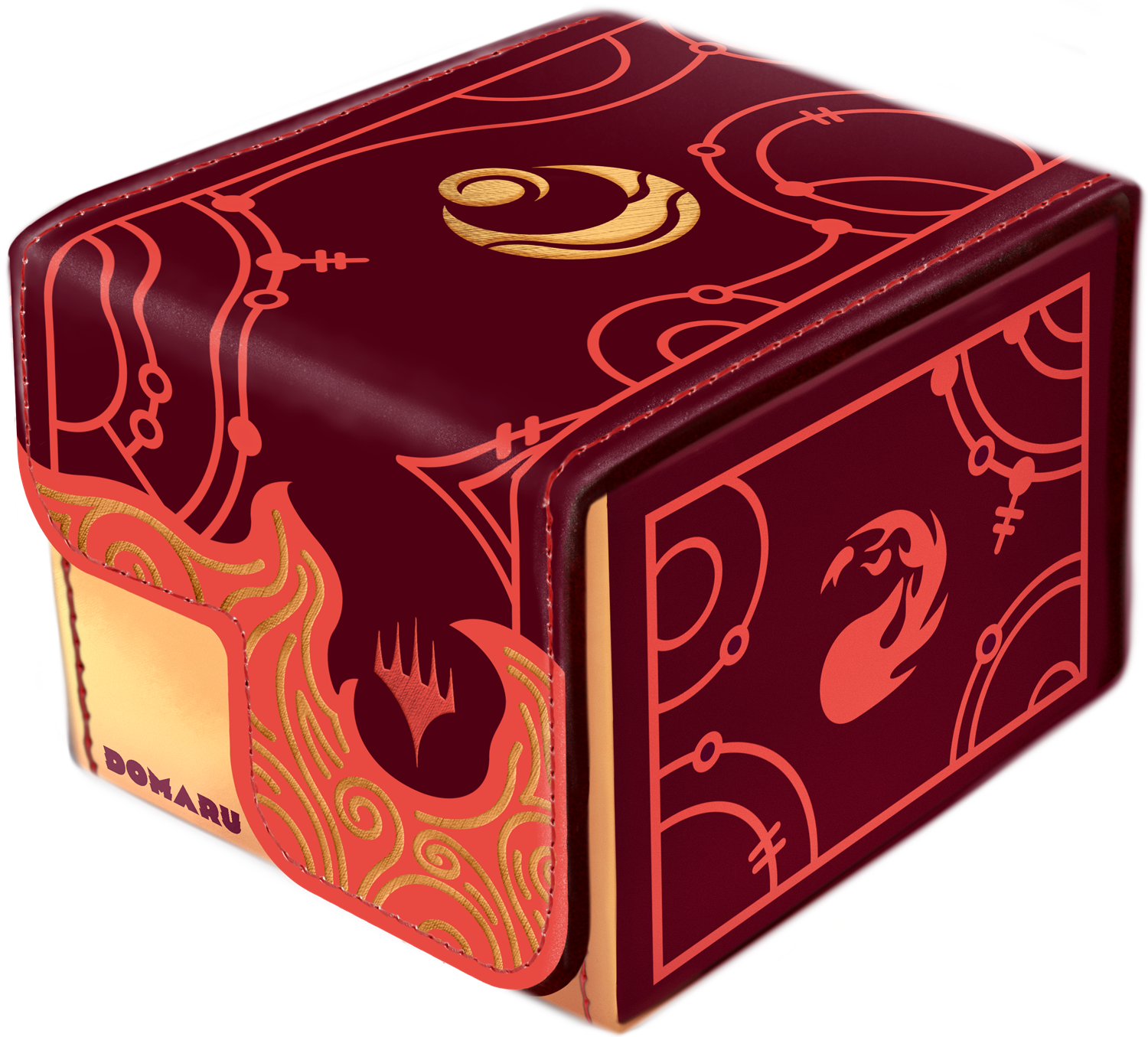 GATHERERS TAVERN MTG LORWYN ECLIPSED DOMARU BOX - CINDER RED - Trinity Hobby