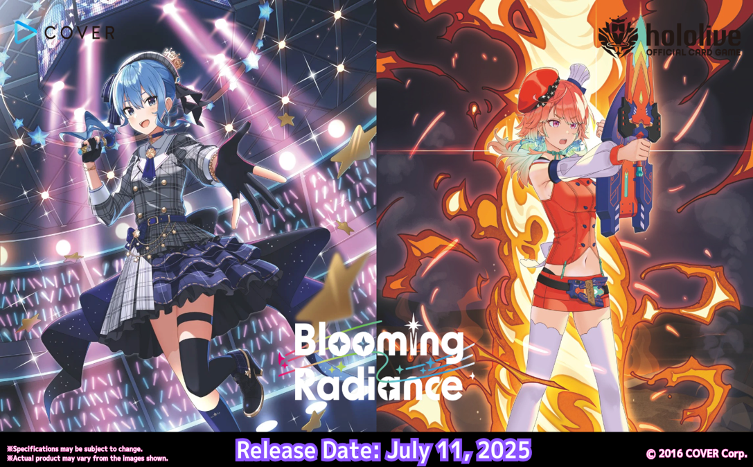 HOLOLIVE CG BLOOMING RADIANCE BOOSTER PACK DISPLAY - Trinity Hobby