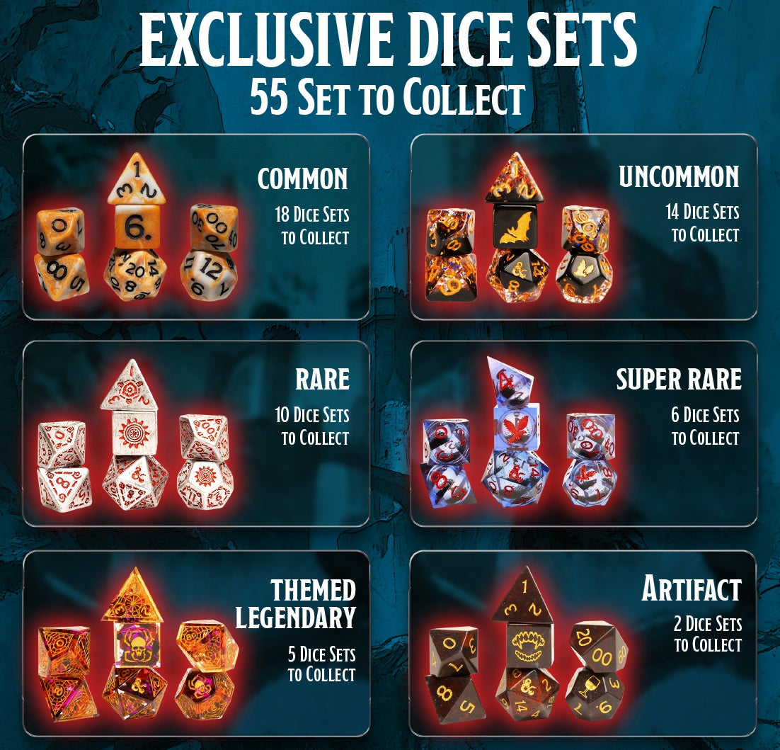 DND RAVENLOFT: CASTLE RAVENLOFT TREASURE PACKS (1 Random Piece) - Trinity Hobby