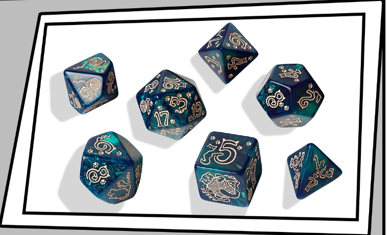 JUMBO CATS DICE SET WHISKERS - Trinity Hobby