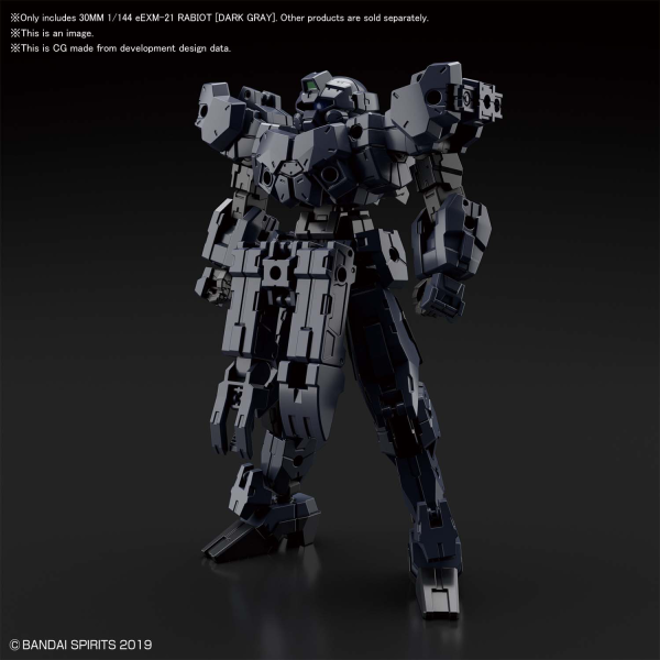 30MM 1/144 OPTION ARMOR FOR BASE ATTACK [RABIOT EXCLUSIVE / DARK GRAY] - Trinity Hobby