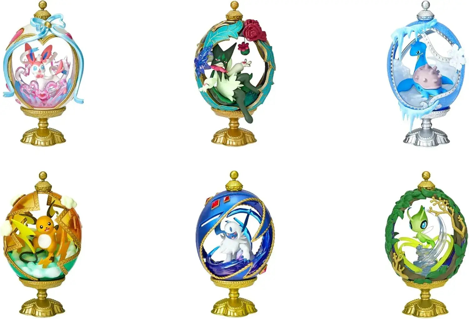 Re Ment Pokémon Ovaltique Collection 2 – Luminous (1 Random PC)