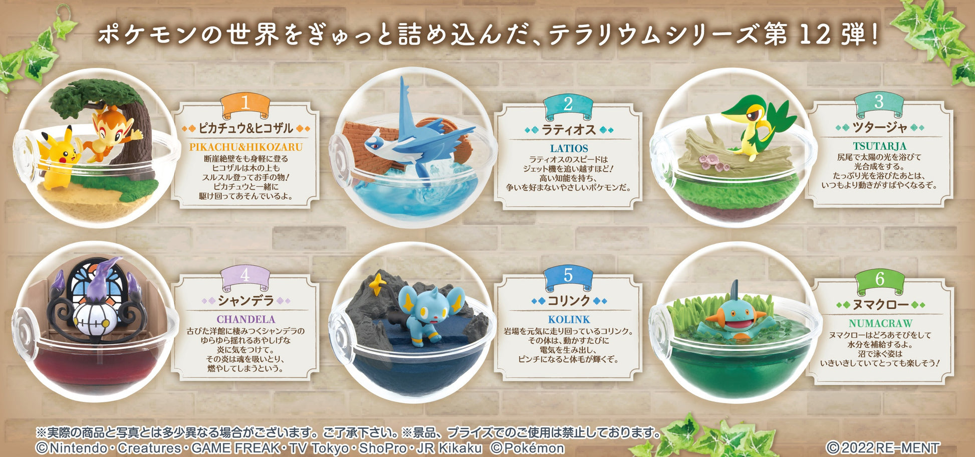 Pokemon: Terrarium Collection 12: (1 Random PIece) - Trinity Hobby