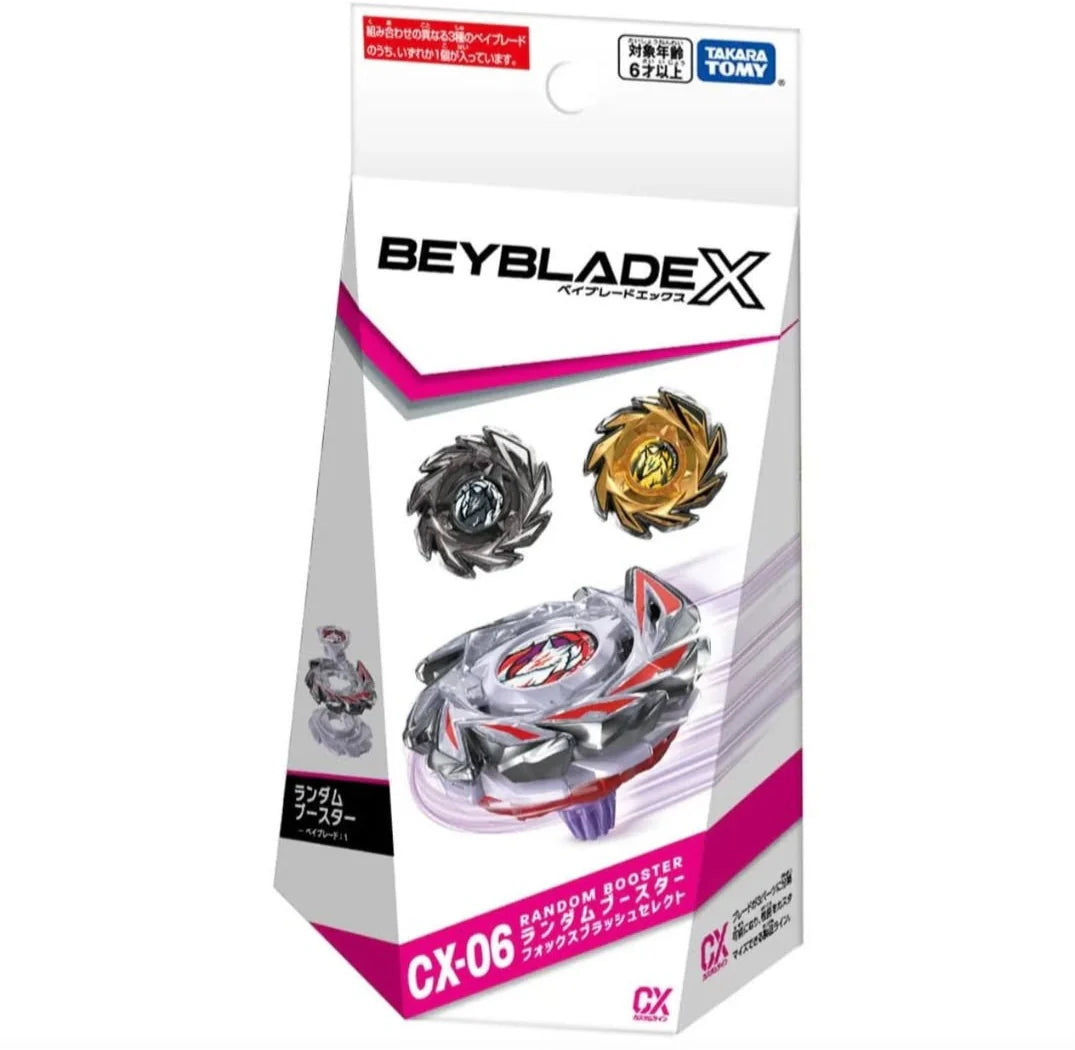BEYBLADE X CX-06 Random Booster Select (Fox Brush)