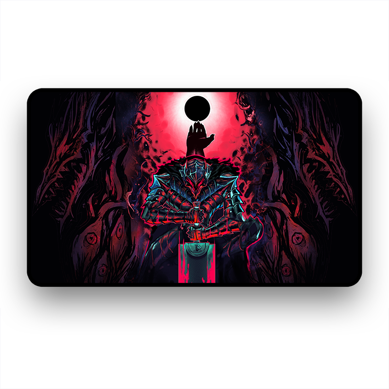 Manamoon Brand of Sacrifice 1-Player Deluxe Rubber Playmat (Limit 1 Per Person) - Trinity Hobby