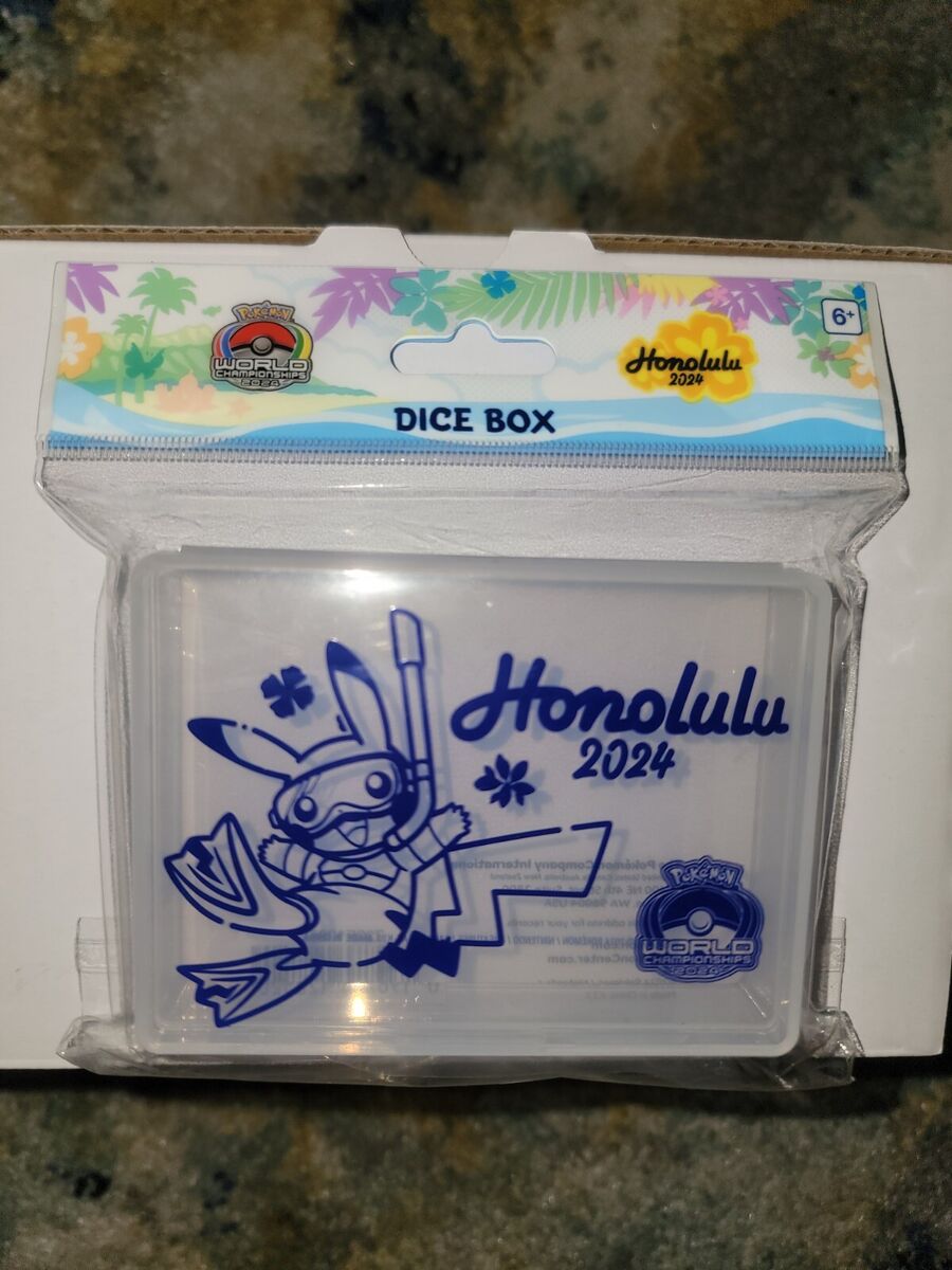 Pokemon Dice Box - Scuba Pikachu Honolulu 2024 - Trinity Hobby