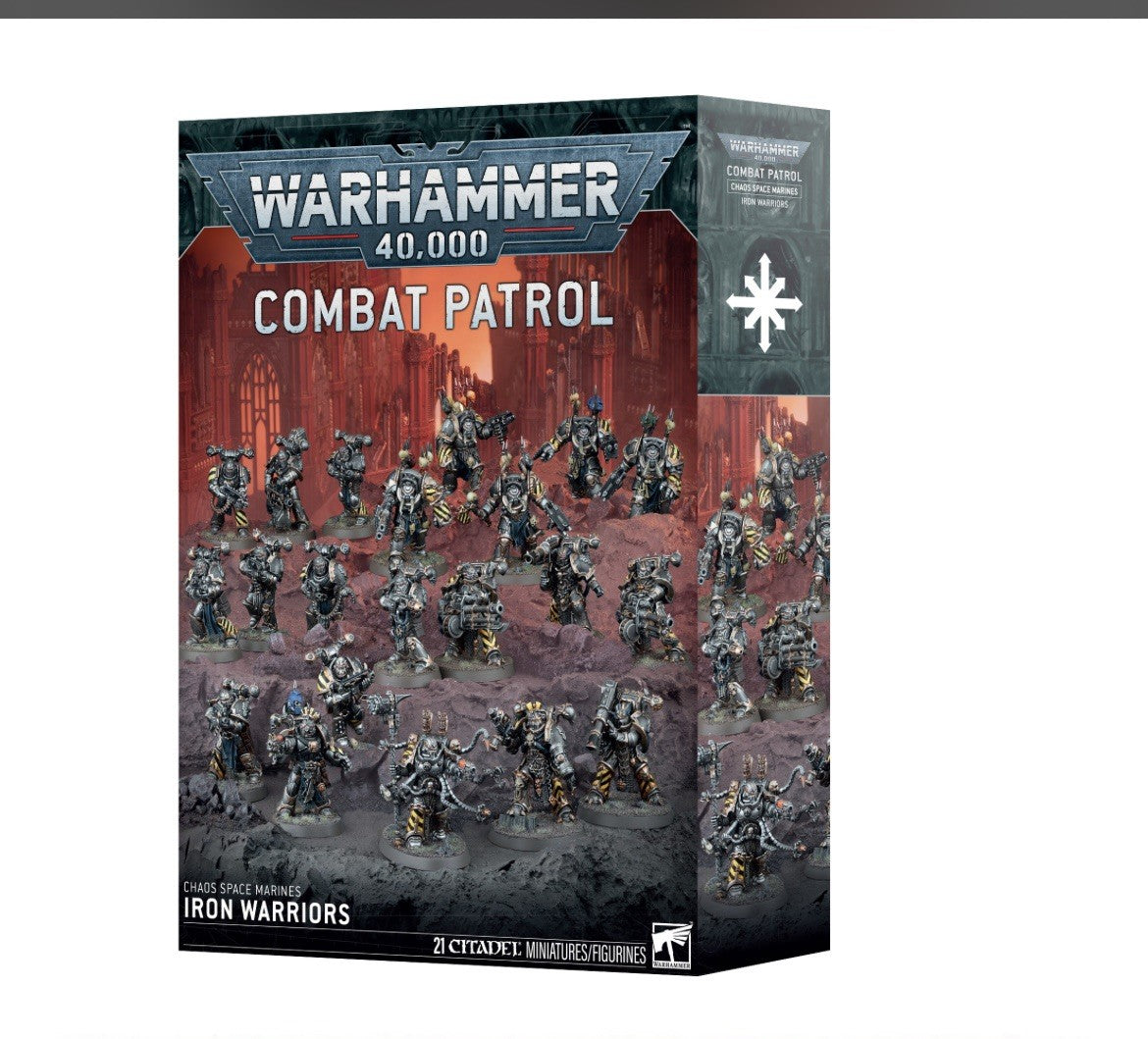 [Pre-Order] COMBAT PATROL: IRON WARRIORS (ETA 18-04-26) - Trinity Hobby