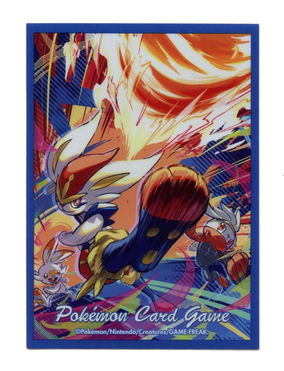 Card Sleeves - Cinderace (64-Pack) (Pokemon Center Japan Exclusive) - Trinity Hobby