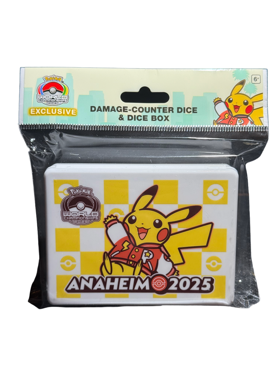 Pokemon Card Game Dice Damage Case Anaheim 2025 (DICE BOX / Token CASE) - Trinity Hobby