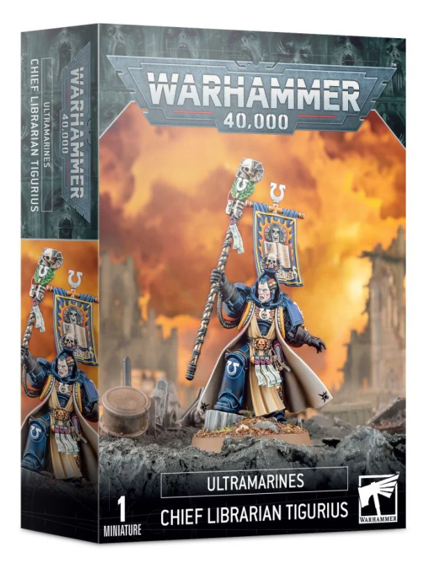 Warhammer 40K: SPACE MARINES Chief Librarian Tigurius - Trinity Hobby