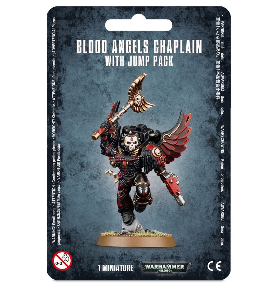 BLOOD ANGELS: Chaplain with Jump Pack - Trinity Hobby