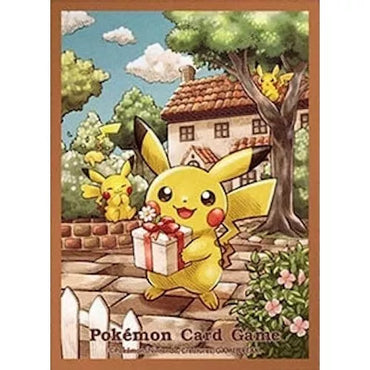 Pokemon Center 2024 Pikachu's Gift Set Of 64 Premium Gloss Deck Sleeves (Copy)