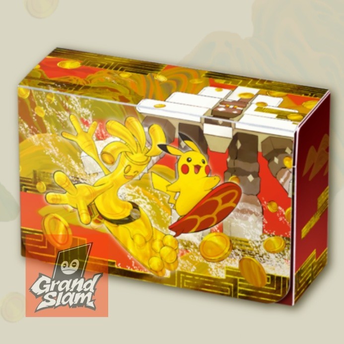 Double Deck Box - beijing masters 2025 - Goldengo / Pikachu (Pokemon Center China Exclusive) - Trinity Hobby