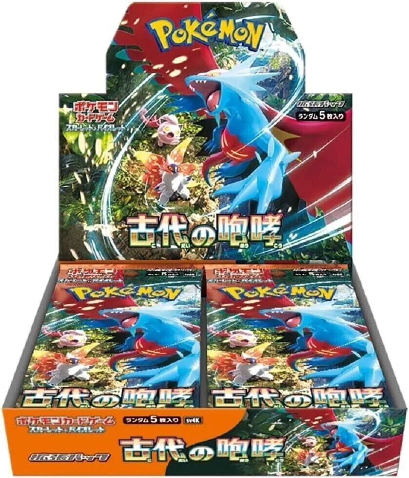Pokémon Card Game Scarlet & Violet Expansion Pack Ancient Roar Booster Box Japanese