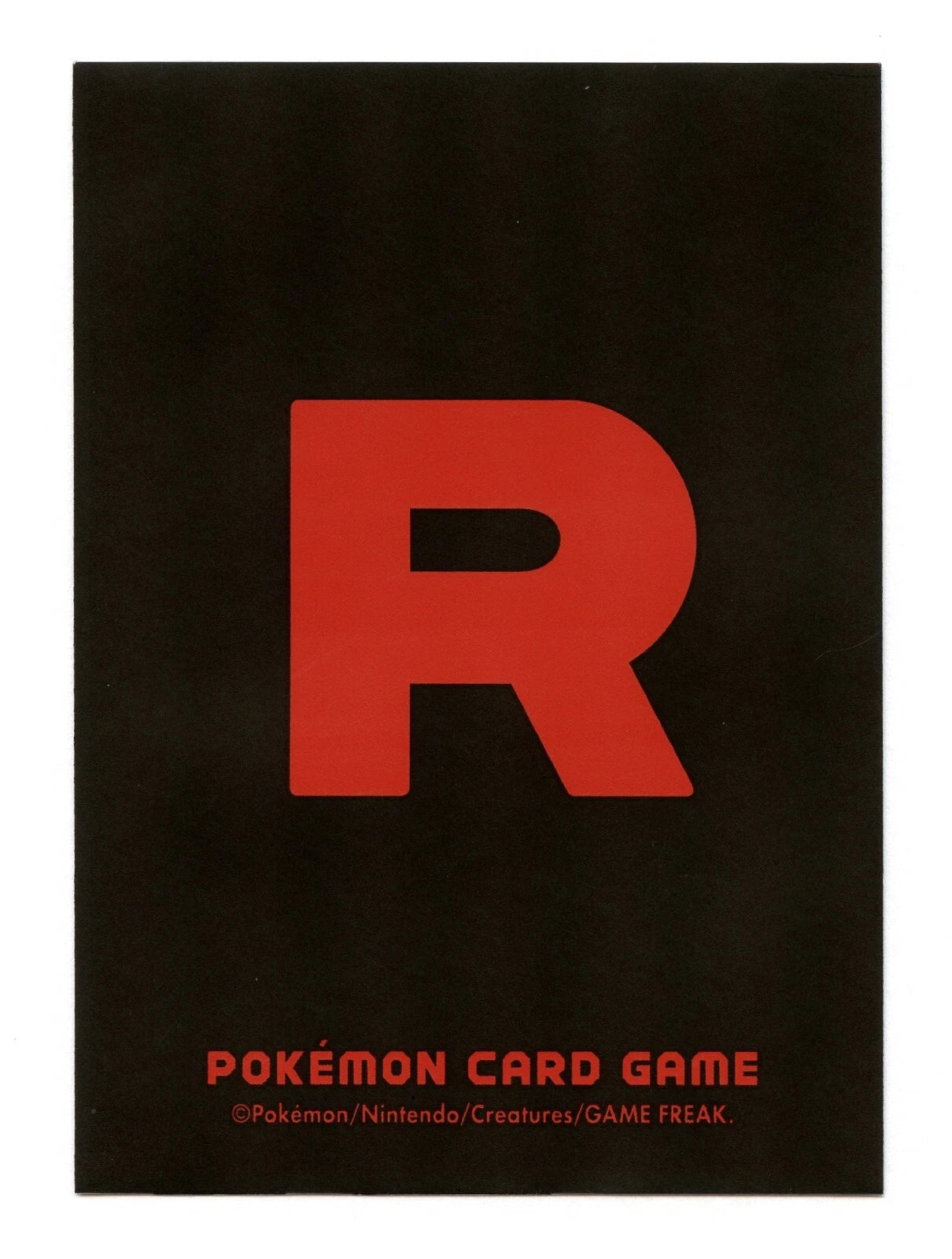 Card Sleeves - Team Rocket Logo (64-Pack) (Pokemon Center Japan Exclusive) - Trinity Hobby