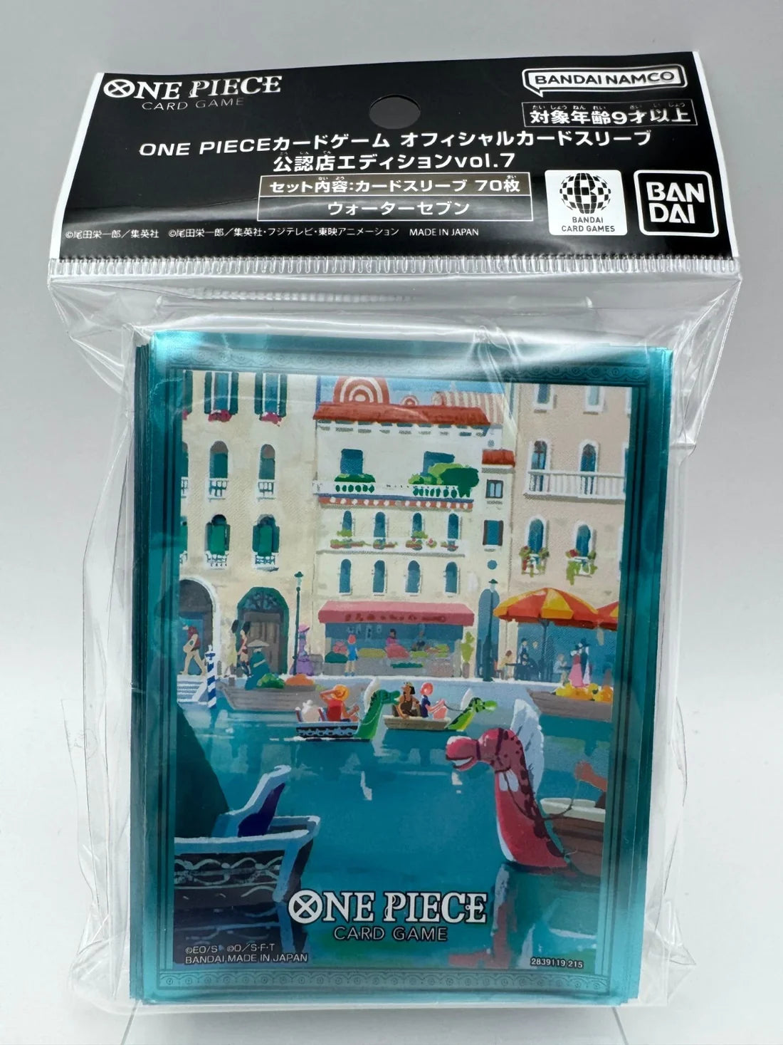 ONE PIECE CG SLEEVES TCG+ LE V7 - Water Seven