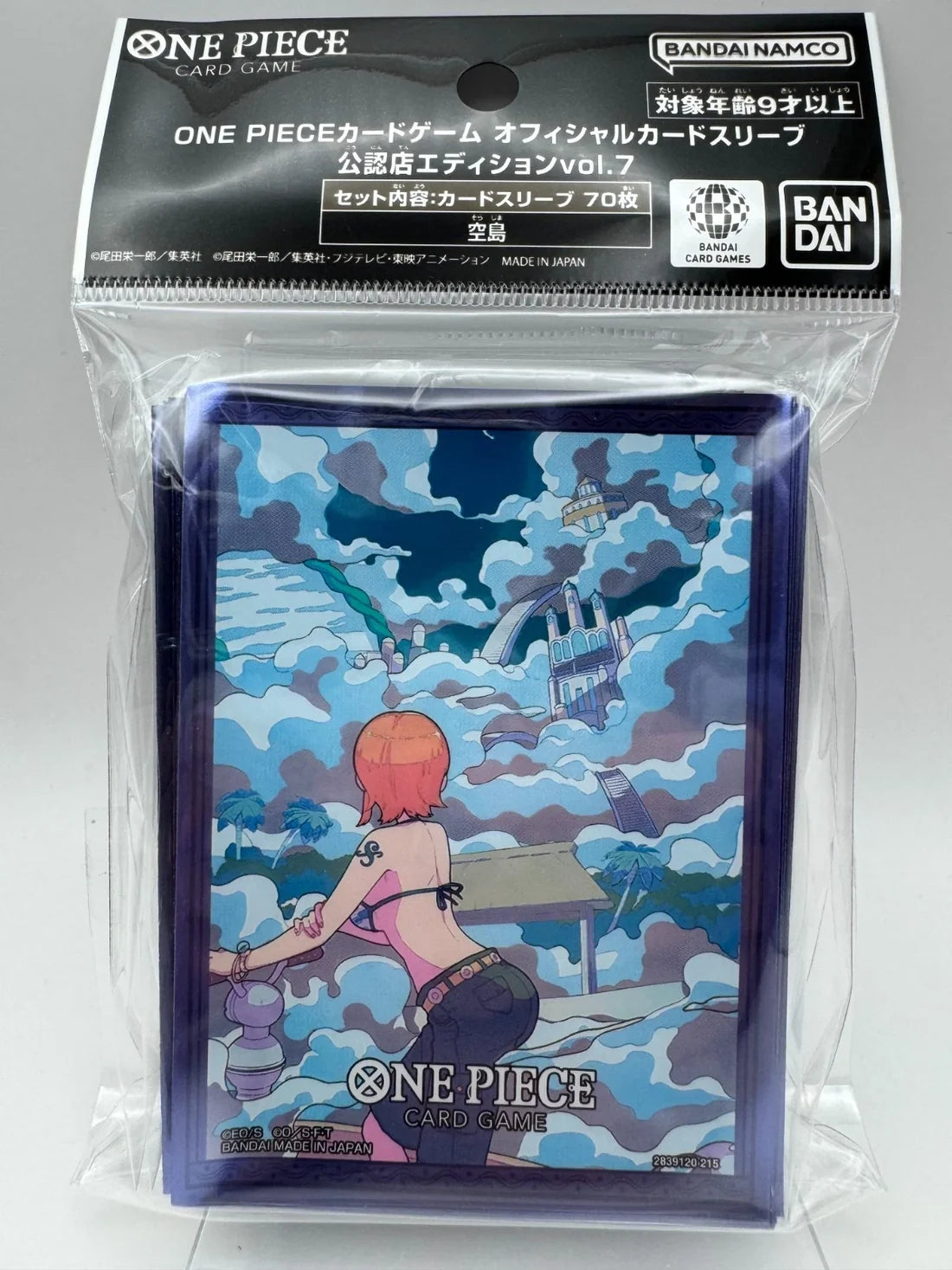 ONE PIECE CG SLEEVES TCG+ LE V7 - Nami