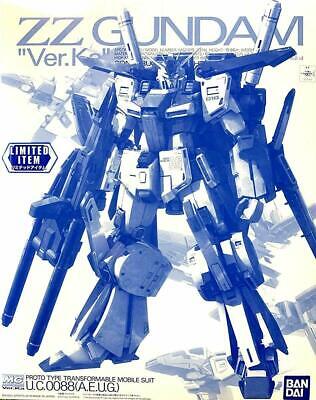 MG 1/100 ZZ GUNDAM Ver.Ka [CLEAR COLOR] (LIMITED)