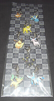 Pokemon Center Eeveelution Metal Charm set (Limited) (keychain)