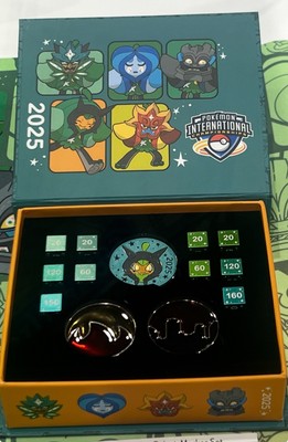 Pokemon Teal Mask Ogerpon Pokemon International Championships 2025 Dice Set - Trinity Hobby