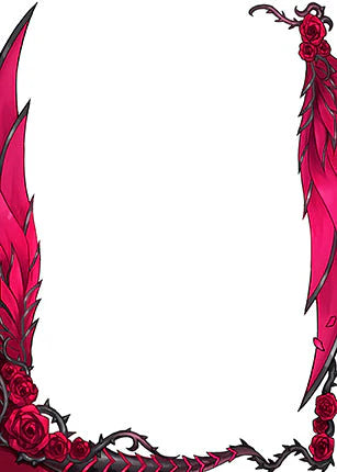 Manamoon Black Thorned Rose Border Oversleeves (70CT JP) (Limit 1 Per Person) - Trinity Hobby