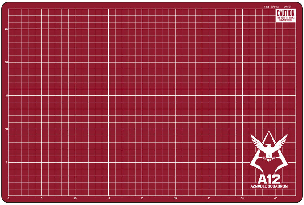 Cutter Mat A3 GS (Gundam Stationery) 10 Char Aznable - Trinity Hobby