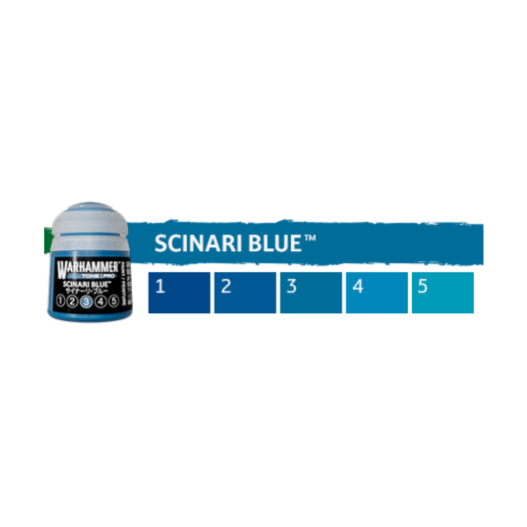 Warhammer Tone Pro: Scinari Blue (Set of 5) - Trinity Hobby
