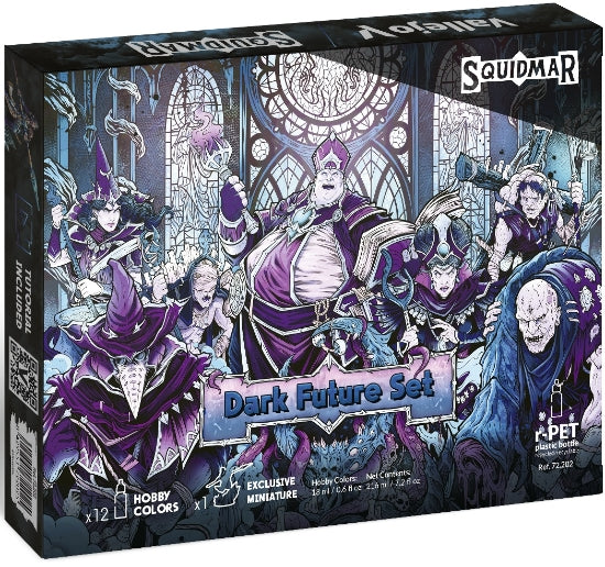 VALLEJO: DARK FUTURE SET BY SQUIDMAR  MINIATURES - Trinity Hobby