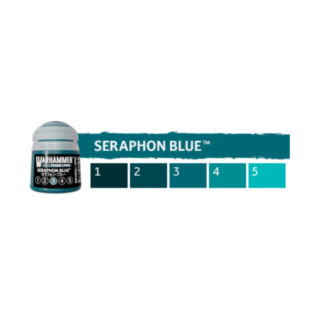 Warhammer Tone Pro: Seraphon Blue (Set of 5) - Trinity Hobby