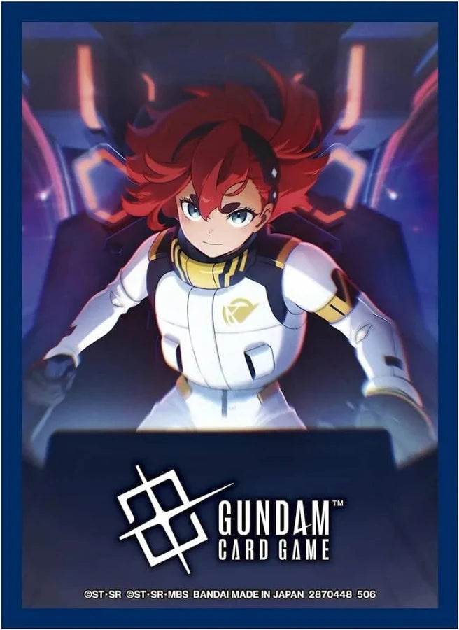 GUNDAM CG OFFICIAL DECK Sleeve 02 - Suletta Mercury