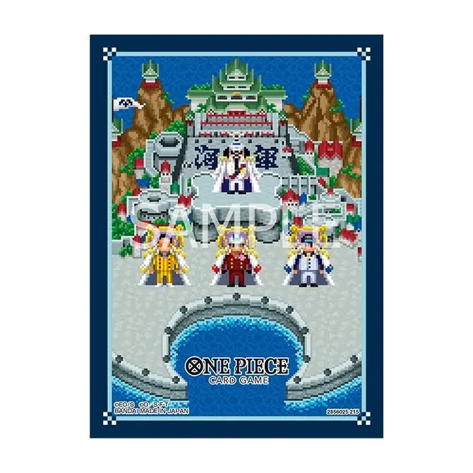 ONE PIECE CG SLEEVES SET 15 - Navy Marine Admirals