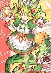 Manamoon Pokemaids Sleeves - Pargon / JP (100ct) (Limit 1 Per Person)