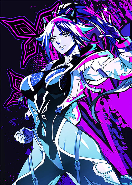 Manamoon Shinigami Tech Holographic Sleeves (70 CT JP) (Limit 1 Per Person)