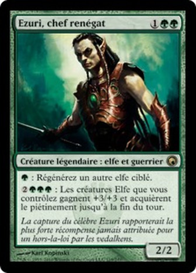 (FR) Ezuri, Renegade Leader [Scars of Mirrodin] (Foreign Language) - Trinity Hobby