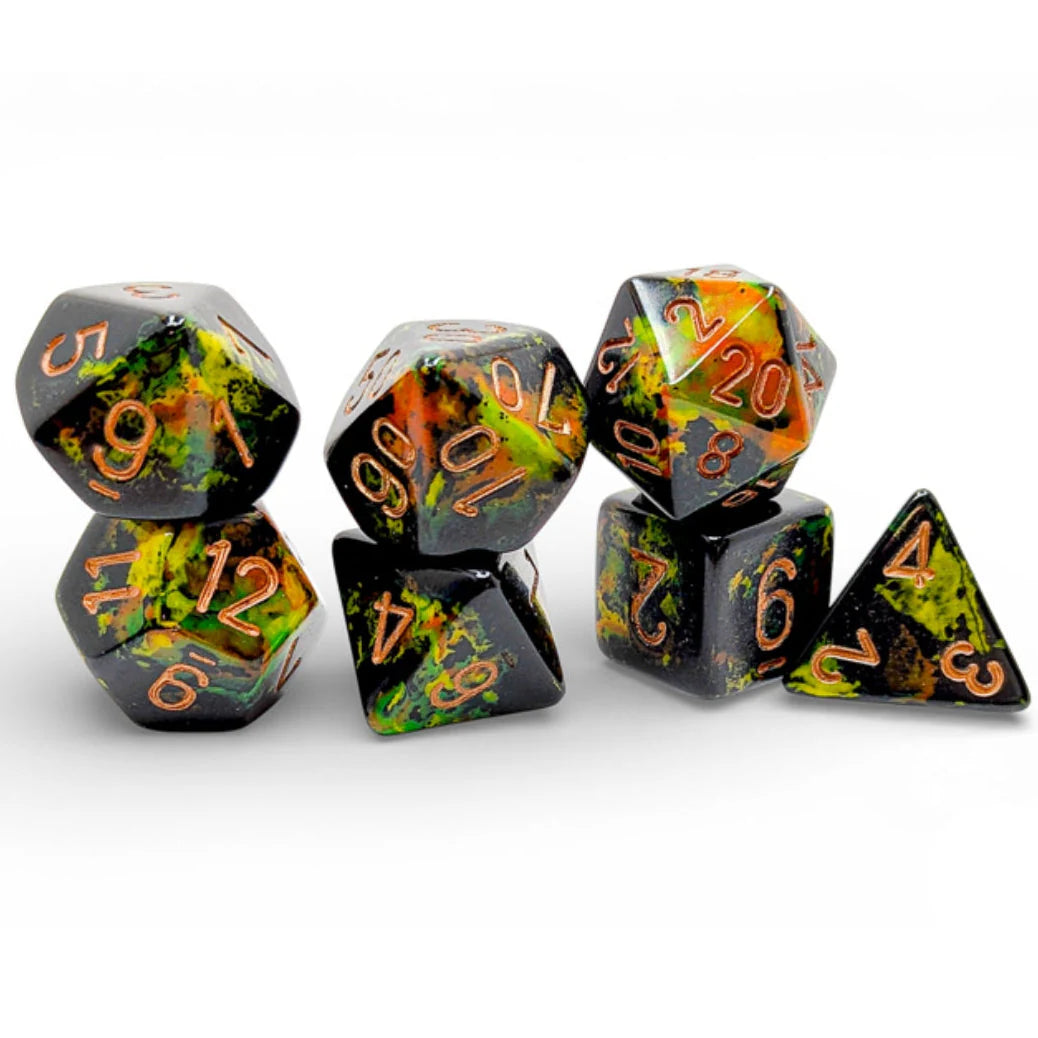 Brush Deep Forest/gold 7-Die Set - Trinity Hobby