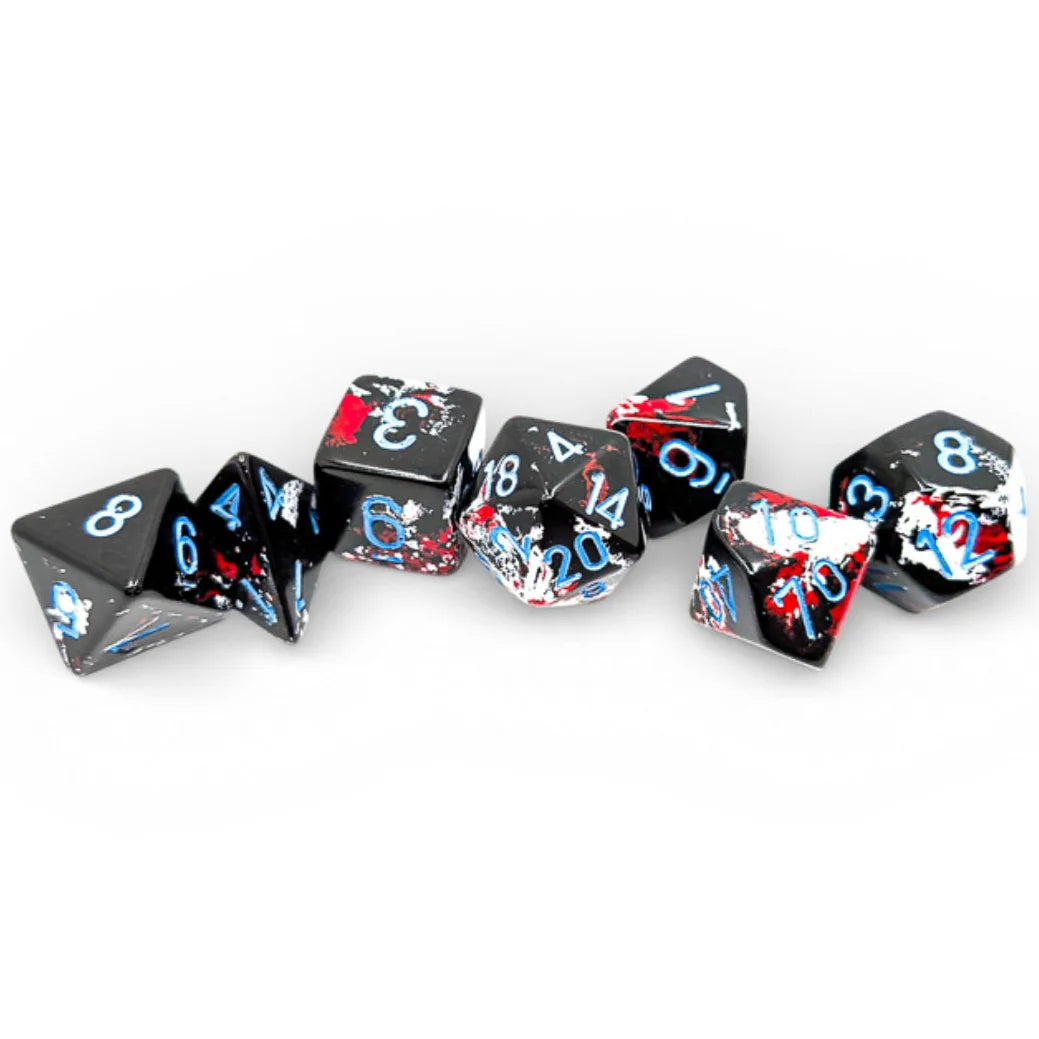 Brush Dark Side/blue 7-Die Set - Trinity Hobby