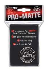 Ultra Pro Matte 50ct Non Glare - Trinity Hobby