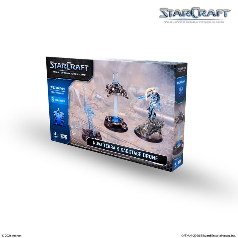 StarCraft Nova Terra Terran Hero Expansion Set product photo