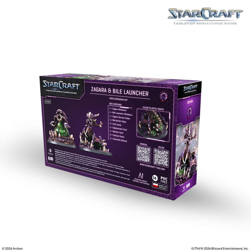 StarCraft Zagara Zerg Hero Expansion Set product photo – alternate view
