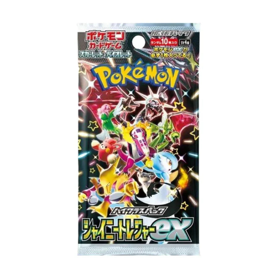 Pokémon Card Shiny Treasure ex Booster Pack - Japanese - Trinity Hobby
