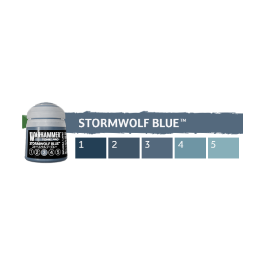 Warhammer Tone Pro: Stormwolf Blue (Set of 5) - Trinity Hobby