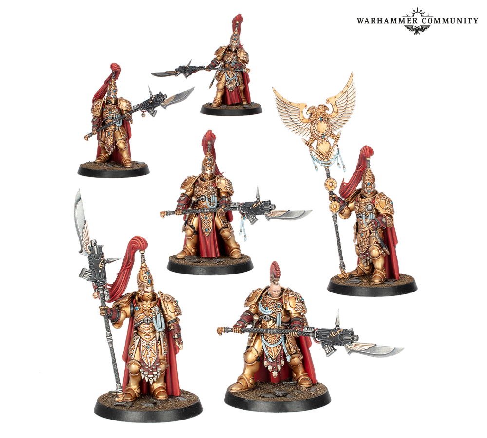 [Pre-Order] Warhammer 40,000: Adeptus Custodes: Custodian Guard Sodality [Oct 17, 2026]