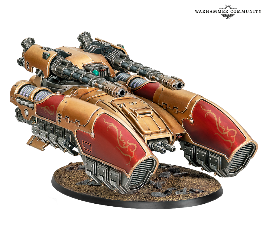 [Pre-Order] Warhammer 40,000: Adeptus Custodes: Caladius Grav-Tank [Oct 17, 2026]