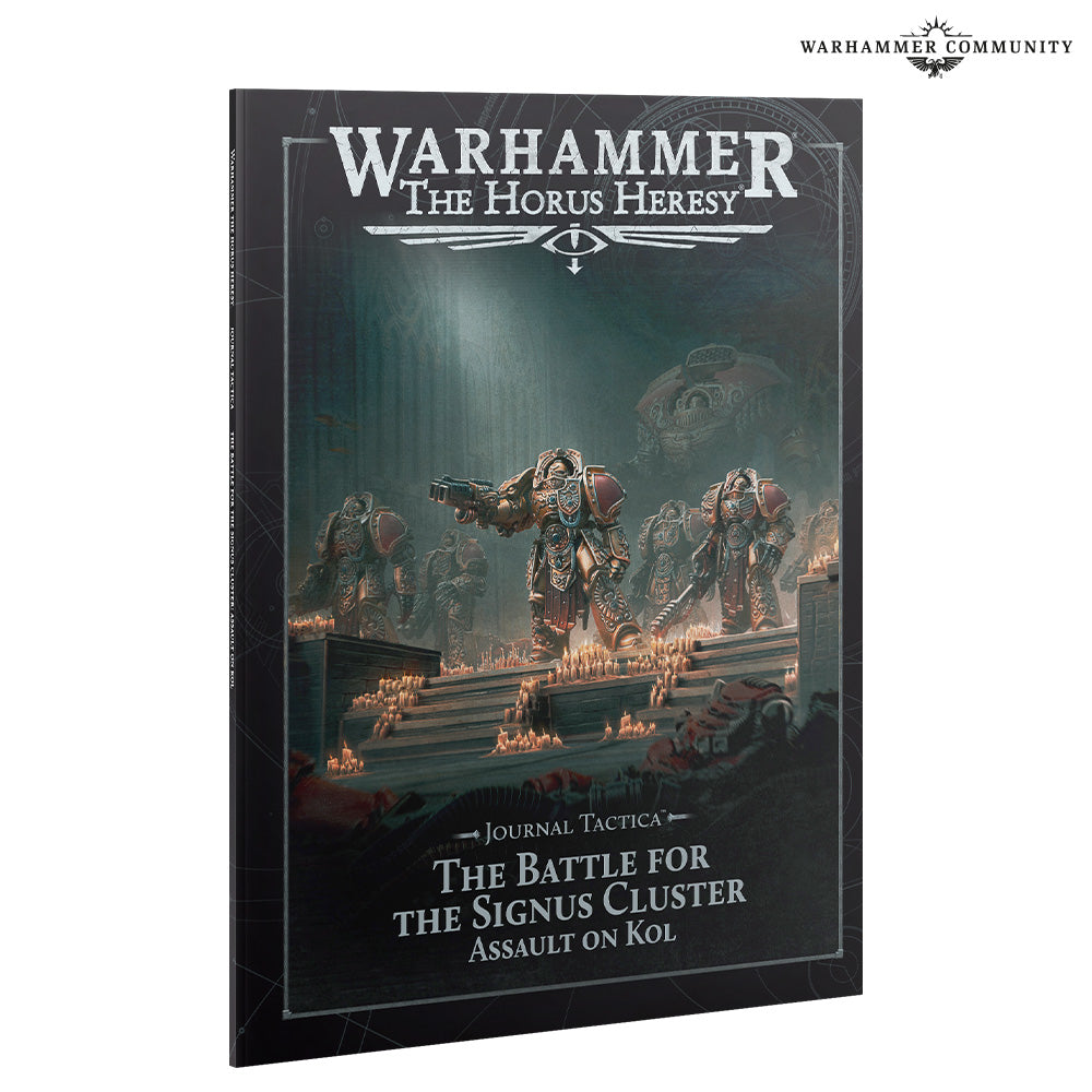 [Pre-Order] Warhammer: The Horus Heresy: Journal Tactica – The Battle for the Signus Cluster: Assault on Kol [Oct 17, 2026]