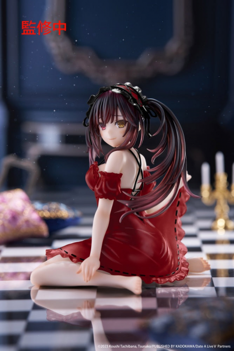 Date A Live V Desktop Cute Figure - Kurumi Tokisaki (Nightwear Ver.) Renewal
