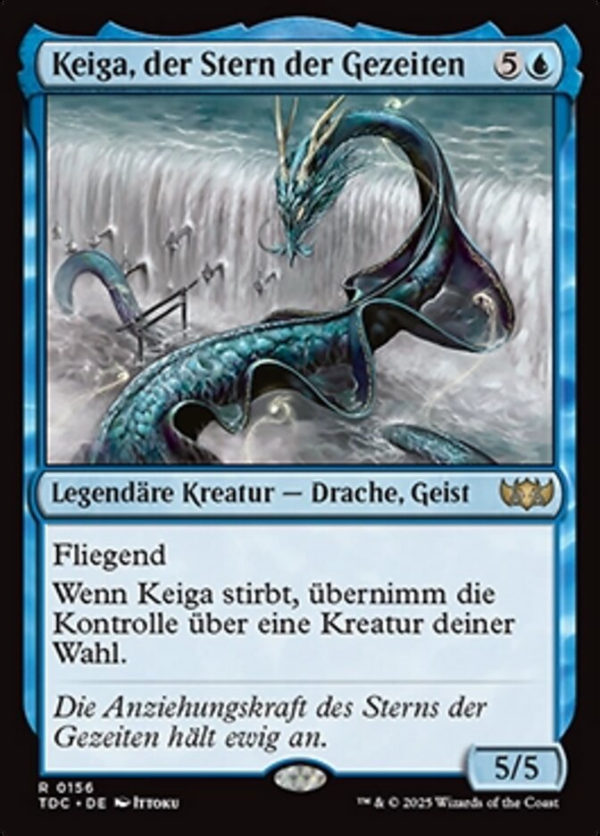 (GER) Keiga, the Tide Star [Champions of Kamigawa] (Copy) - Trinity Hobby