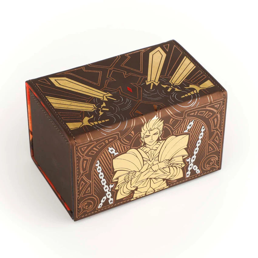 Manamoon Kings of Providence Faux Leather Dicewinder Deck Boxes - King of Heroes (Limit 1 Per Person) - Trinity Hobby