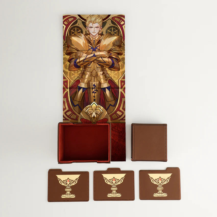 Manamoon Kings of Providence Faux Leather Dicewinder Deck Boxes - King of Heroes (Limit 1 Per Person) - Trinity Hobby